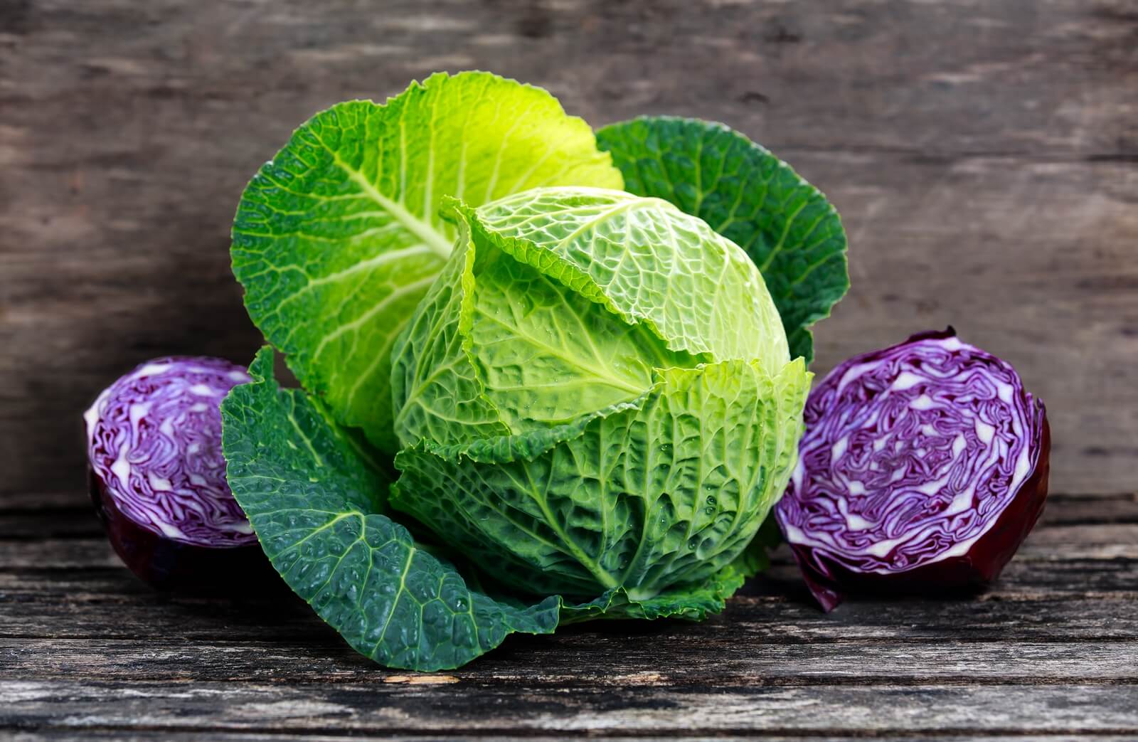 Roasted Purple Cabbage Slices